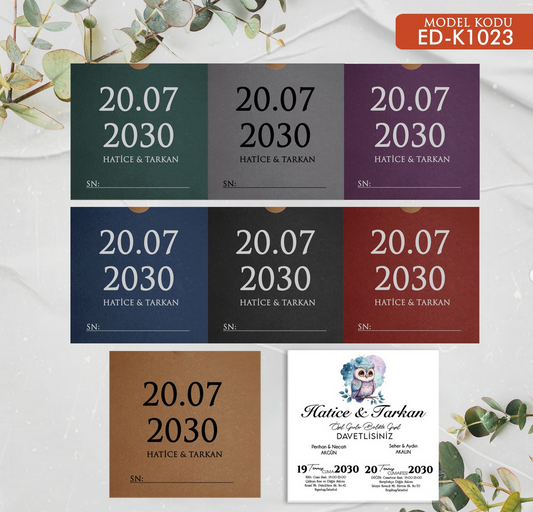 Ekonomik Davetiye ED-K1023
