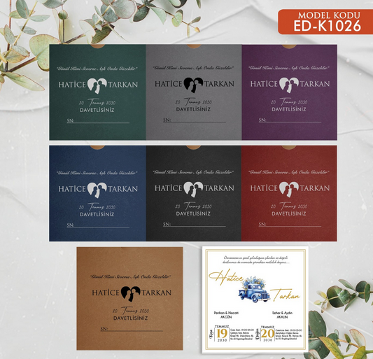 Ekonomik Davetiye ED-K1026
