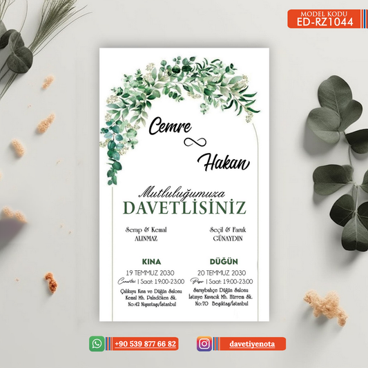 Ekonomik Davetiye ED-RZ1044