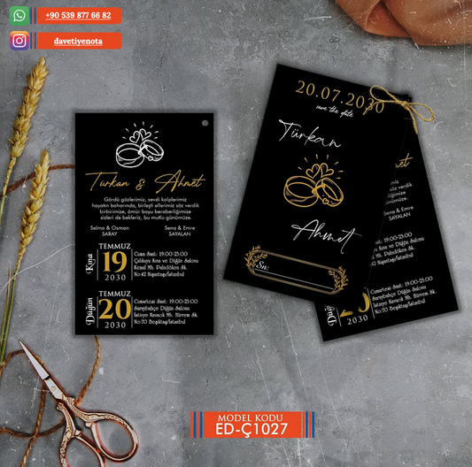 Ekonomik Davetiye ED-Ç1027